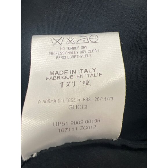 Gucci Vintage Silk Sheath Dress Black - Picture 7 of 7